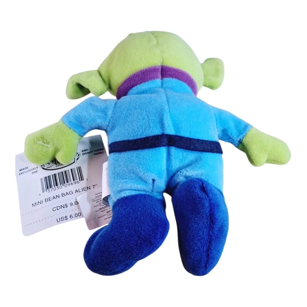 VTG Disney Toy Story Alien Plush‎ Mini Bean Bag Alien 7